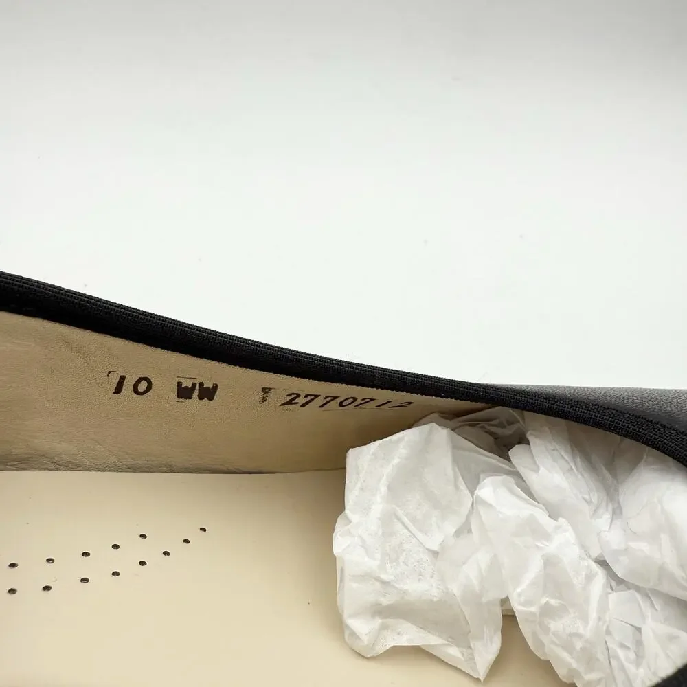 SAS Womens Milano Comfort Pumps US 10 WW Black Leather EUC - Picture 12 of 13